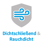 Dichtschliessende Brandschutztore